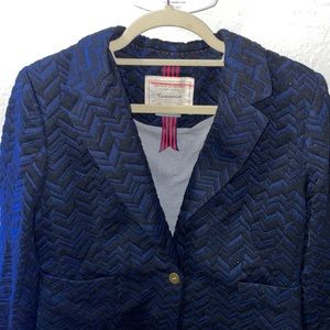 Anthropologie Geometric Blazer
